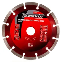 Диск алмазный отрезной сегментный MATRIX 150x22.2мм 73174