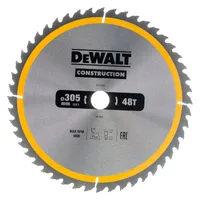 Диск пильный по дереву DeWALT "CONSTRUCTION" T48 305х30мм DT1959-QZ