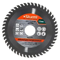 Диск пильный Sturm! 115x22мм 48T 9020-115-22-48T