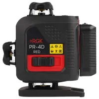 Лазерный уровень RGK PR-4D Red 756822