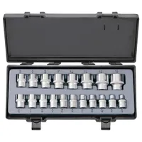 Набор ударных коротких 12-гранных головок FORCE 1/2" 19шт. 4194-9