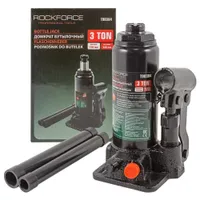 Домкрат бутылочный гидравлический ROCKFORCE 3т RF-T90304 (DS)