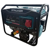Бензиновый генератор STALKER SPG 9800 MTE / 7.5кВт / 220/380В