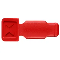 Вставки цветные для ШГИ KNIPEX KnipeXtend красные, 10 шт. 00 61 10 CR