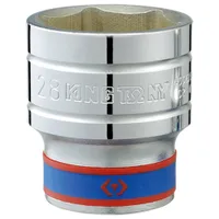 Головка торцевая стандартная шестигранная KING TONY 1/2" 22мм 433522MR