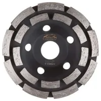 Чашка алмазная двухрядная по бетону GEPARD 115мм GP0808-115