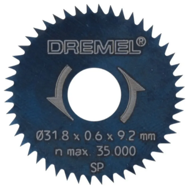 Диск пильный Dremel 31.8х0.6х9.2мм 2шт. 26150546JB