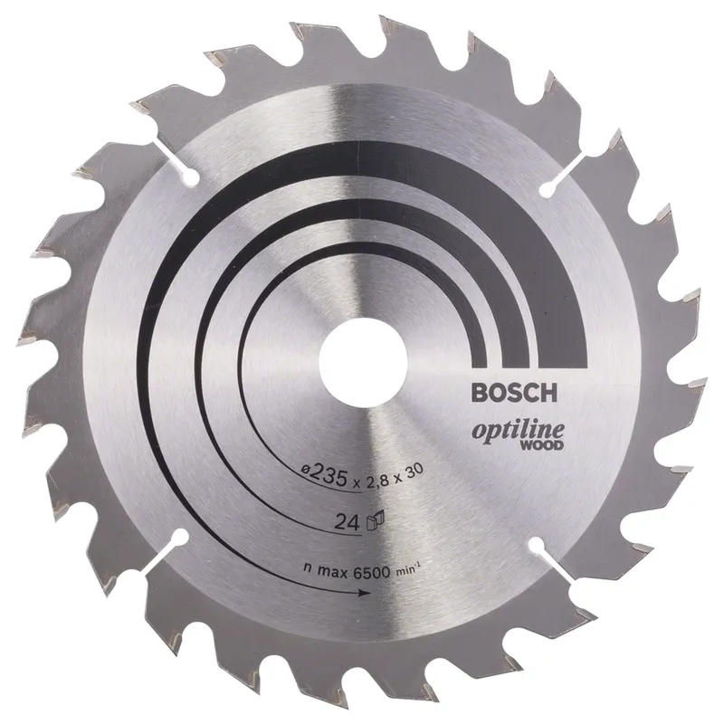 Диск пильный по дереву Bosch Т24 235х30мм 2608640725