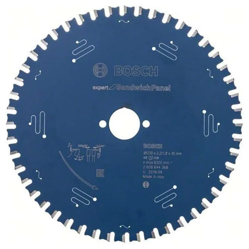 Пильный диск Bosch Expert for Sandwich Panel T48 230x30мм 2608644368