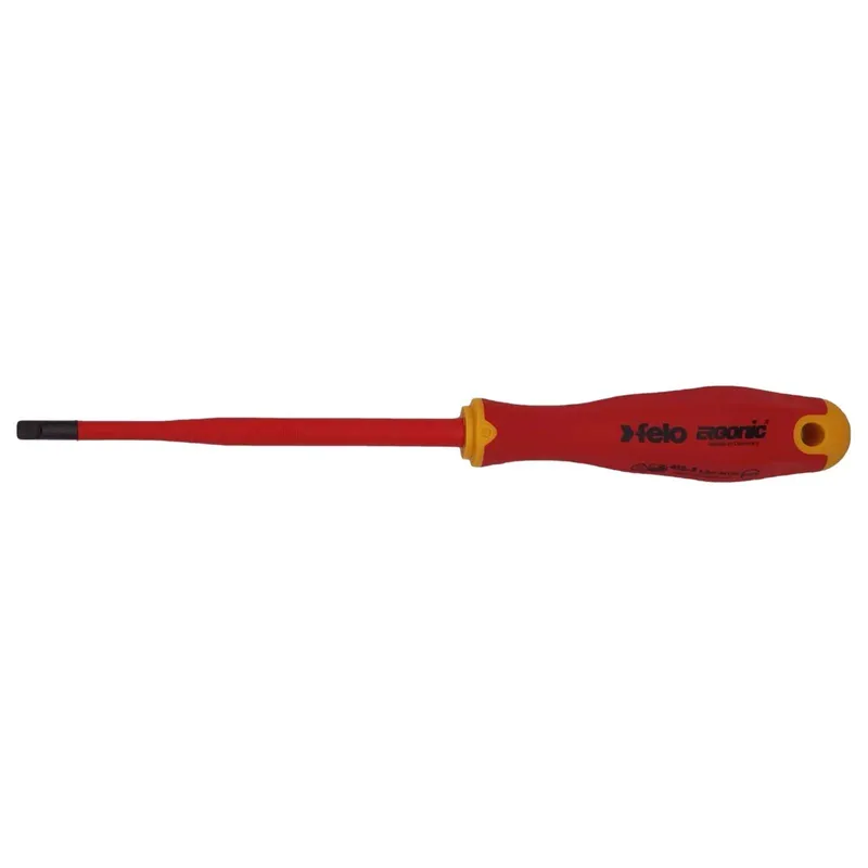 Отвертка диэлектрическая Felo Ergonic E-Slim SL 5.5х1.0мм 41395590