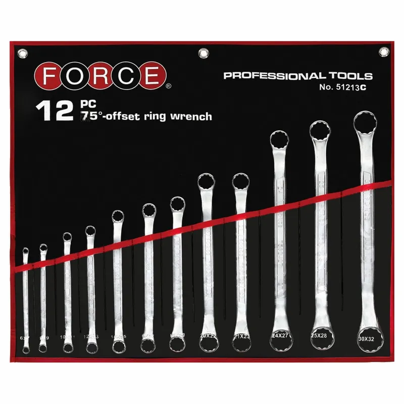 Набор накидных ключей FORCE 6-32мм 12шт. 51213C