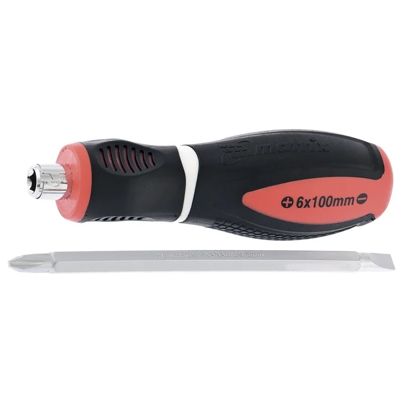 Отвертка комбинированная MATRIX SL6/PH2 11580