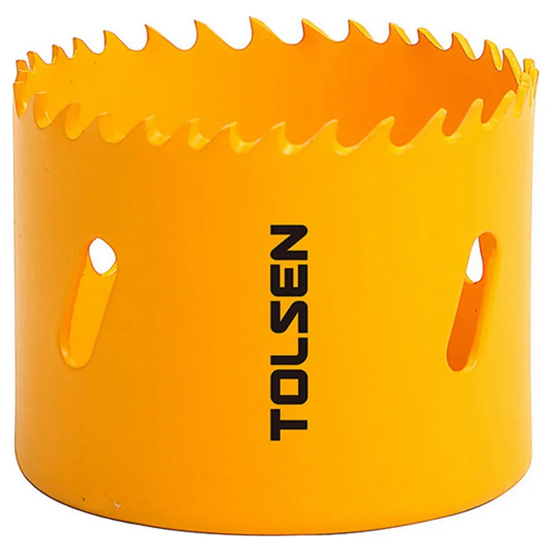 Коронка по металлу TOLSEN "INDUSTRIAL" HSS 2-1/4" 57мм 75757