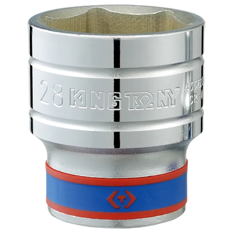 Головка торцевая стандартная шестигранная KING TONY 1/2" 30мм 433530MR