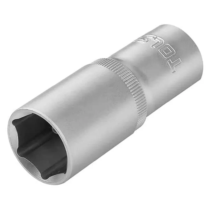 Головка торцевая удлиненная TOLSEN "INDUSTRIAL" 6-гранная 1/2" 17мм 16567